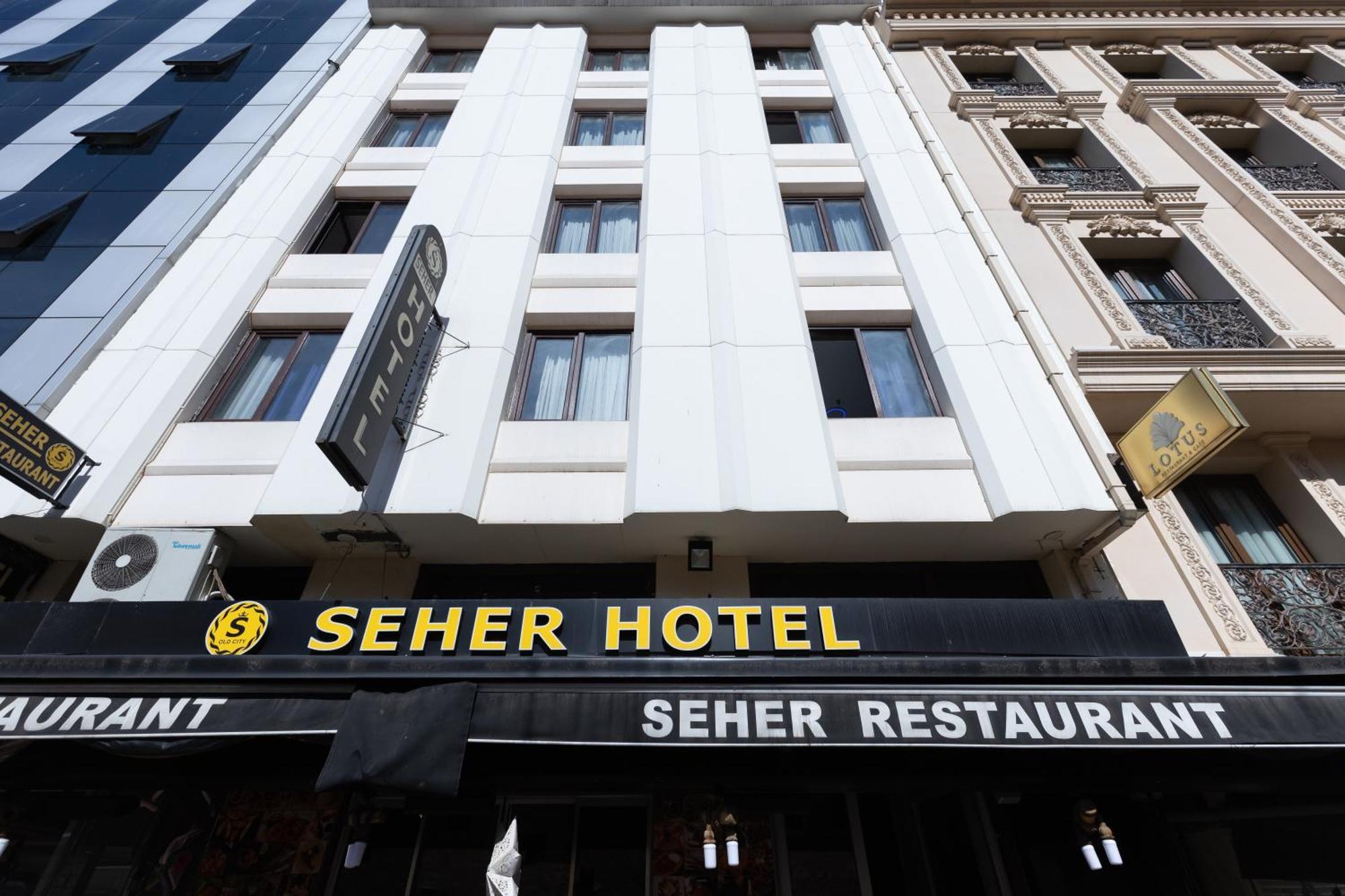 Seher Hotel Stambuł Zewnętrze zdjęcie